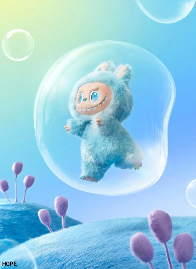 Labubu Energy V3 Bleu 