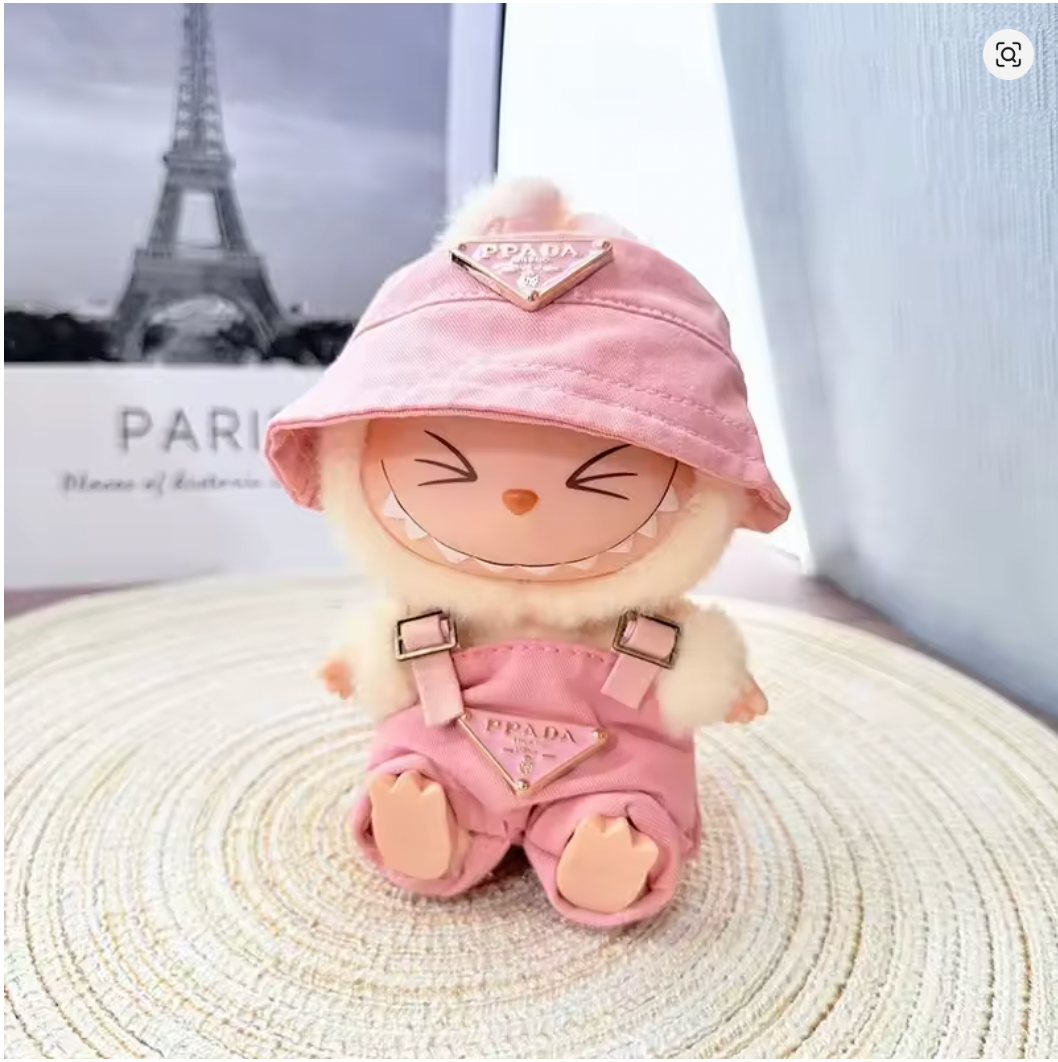 Labubu Outfit Prada rose