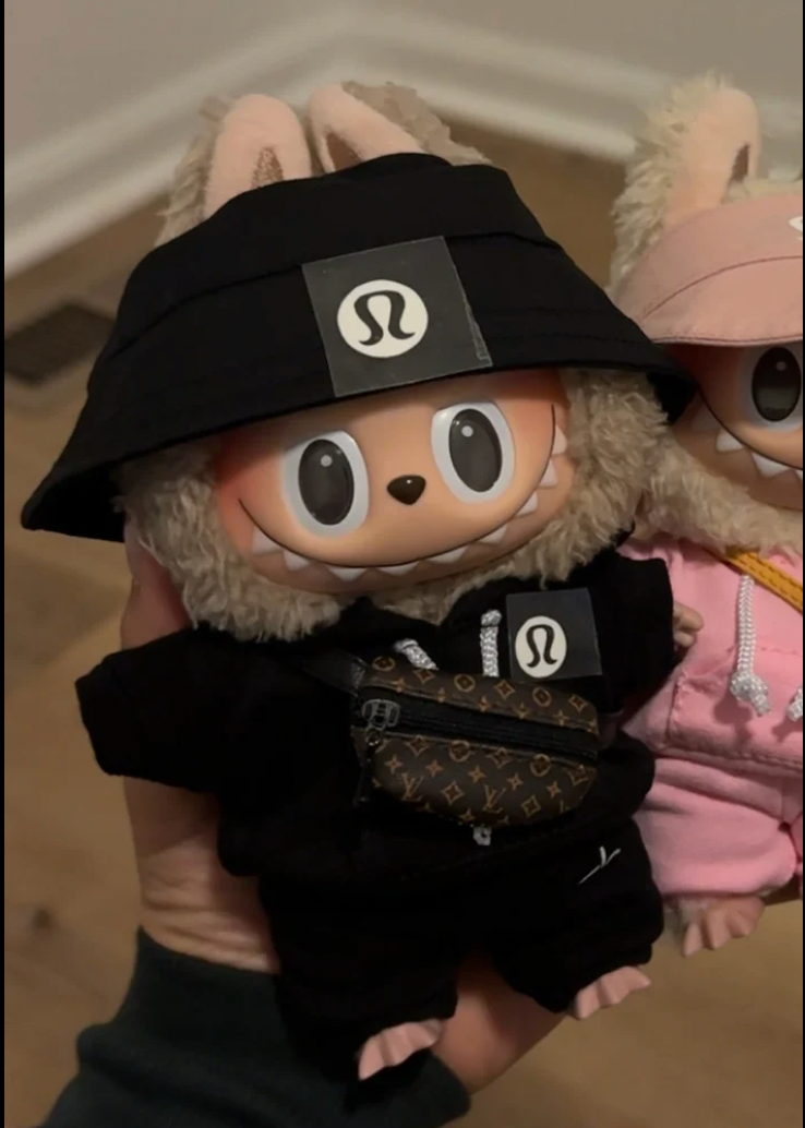 Outfit labubu Bob alo noir